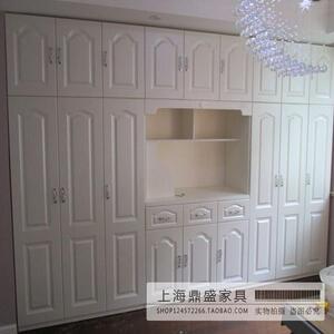鼎盛家居整体衣帽间现代欧式z模压平开门衣柜移门衣橱家具定做