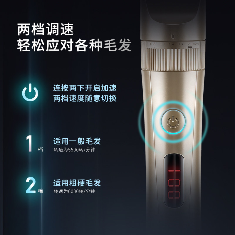 大型犬液晶显示专业剃毛器金毛宠物电推剪大功率电动剃毛机刀工具