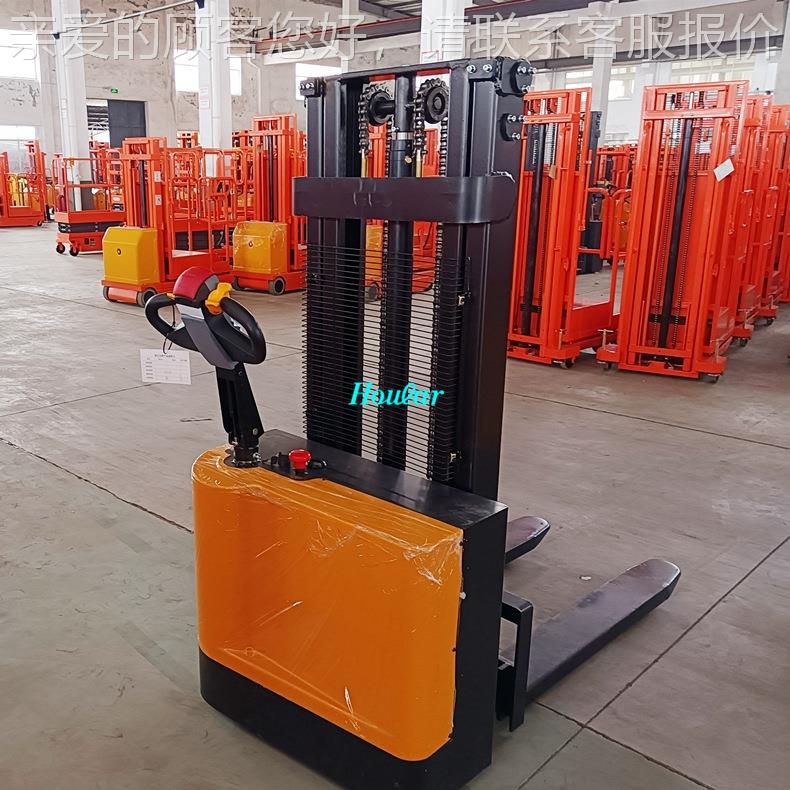 FSEM简易电动高行（载堆重1吨/619升高2车米/2.5米/3米）步式叉车