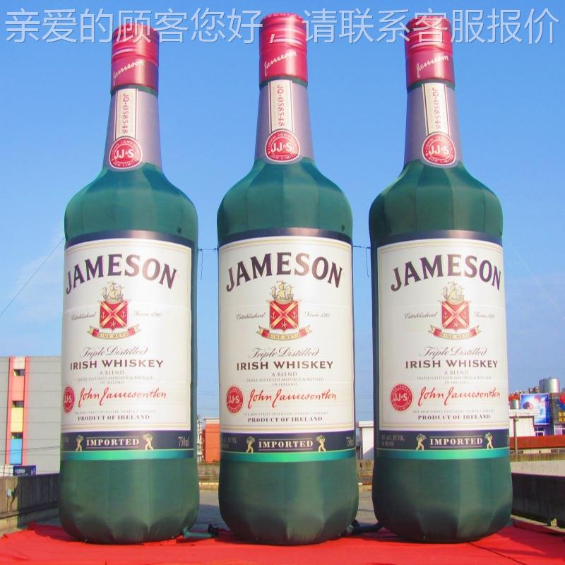充气瓶子气户外活展动充示仿真啤酒模型广告宣传979pvc模气易拉罐
