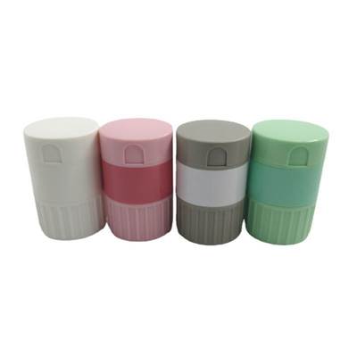 日本切药器药盒小型磨药器分药一分二四研磨药丸碾碎磨粉神器药磨