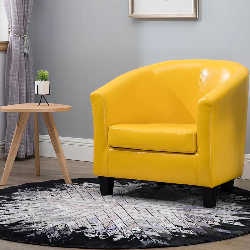 现代简约小户型单双人沙发布艺沙发椅三人沙发组合网咖电脑酒店椅