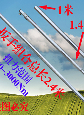 红宝石牌TG型60-760预置式可调节扭矩公斤力矩扳手工业级扭力扳手