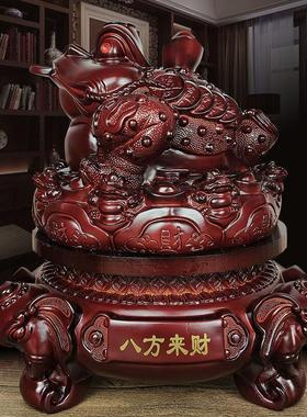 招财金蟾摆件大号金蝉蟾蜍收银台前台摆设送公司店铺酒店开业礼品