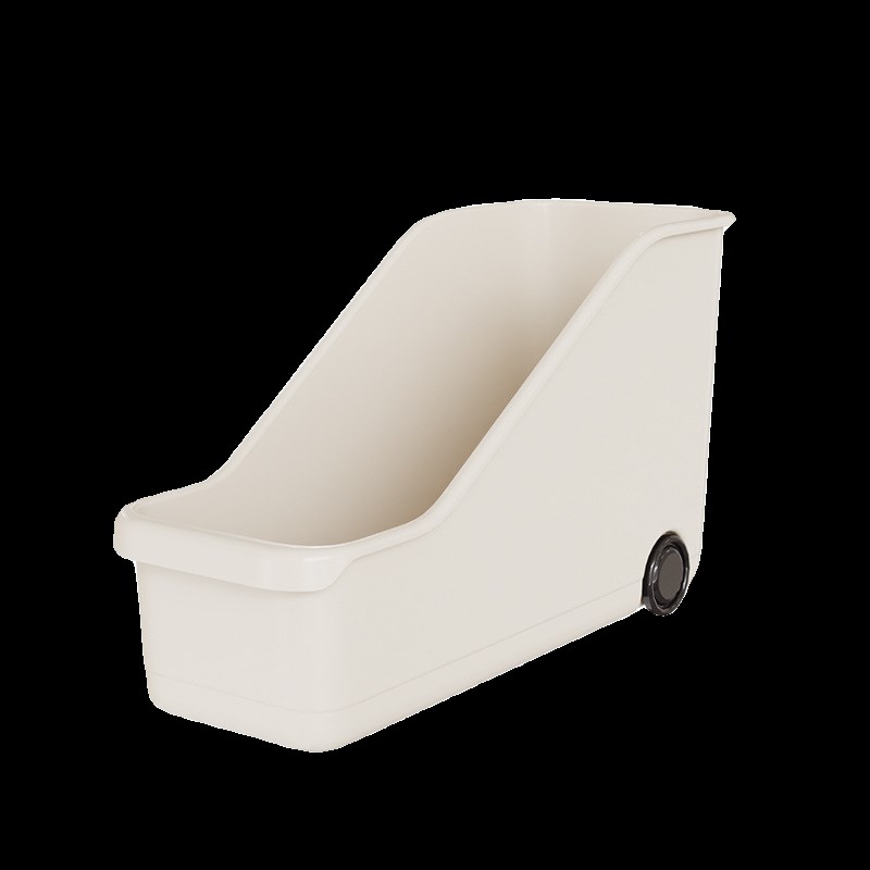 厨房装锅神器 锅具收纳盒带滑轮水槽下橱柜锅盖架调料清洁剂储物