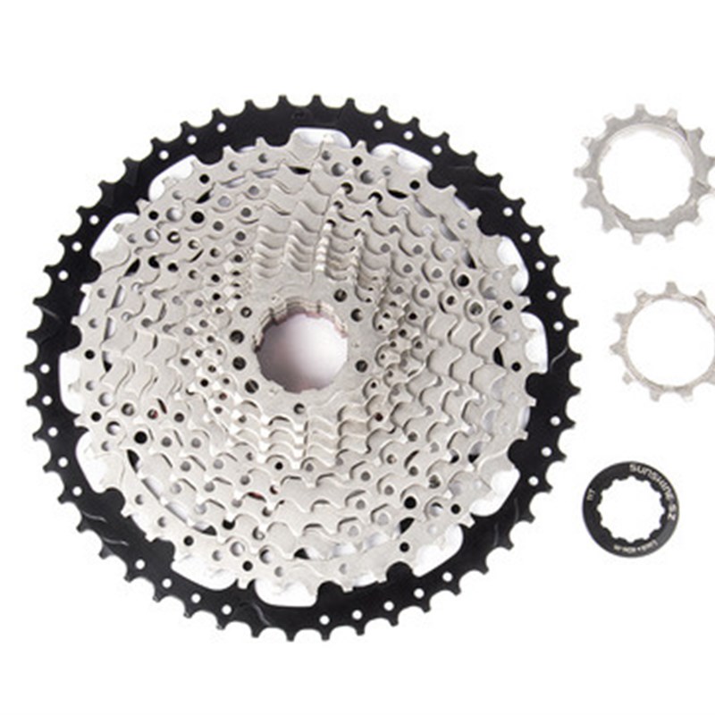 日晖8/9/10/11/12S/24/27/30速山地车飞轮卡式链轮爬坡超轻齿轮