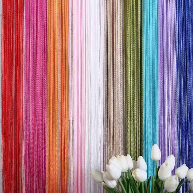 婚庆舞台加密门帘流帘挂帘婚礼背景摩天轮圆环吊顶装饰线帘直线帘