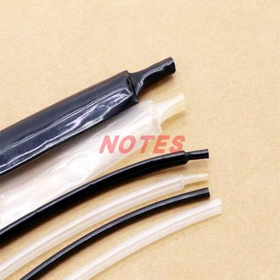 PVDF热缩管黑色透明耐高温175度绝缘管超薄耐油腐蚀铁氟龙热缩管