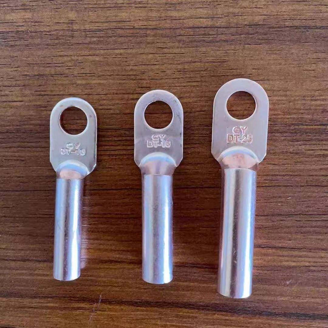 DT铜鼻子接线端国标非标镀锡堵油接头紫铜线耳线平方高压电缆攒铜,电子/电工,接线端子,淘宝优惠券,粉丝福利购,淘宝优惠卷