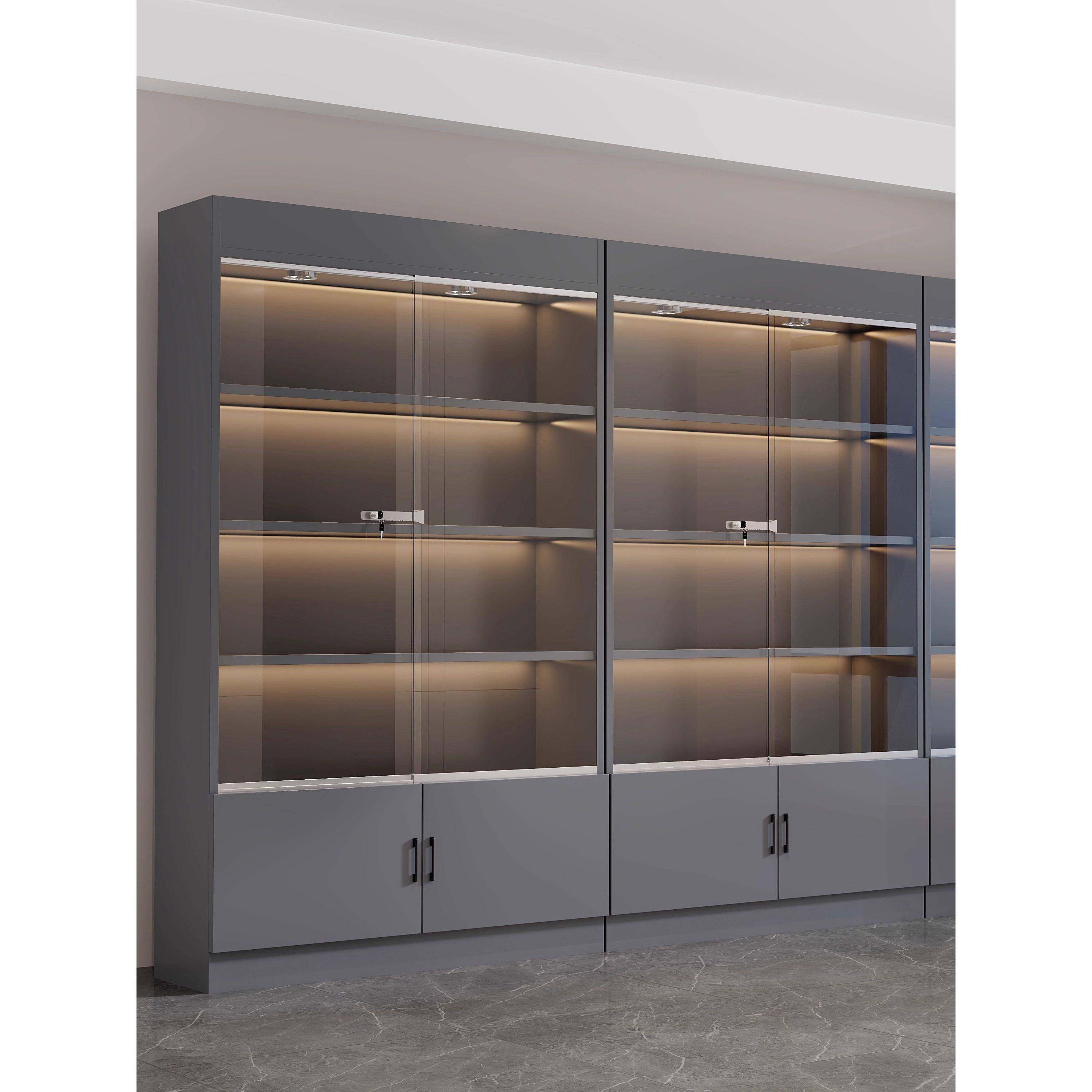 货柜展示架陈列柜可定制超市便利店烟酒柜展柜新款玻璃落地展示柜,商业/办公家具,展示柜/陈列柜/展示架/货柜,淘宝优惠券,粉丝福利购,淘宝优惠卷