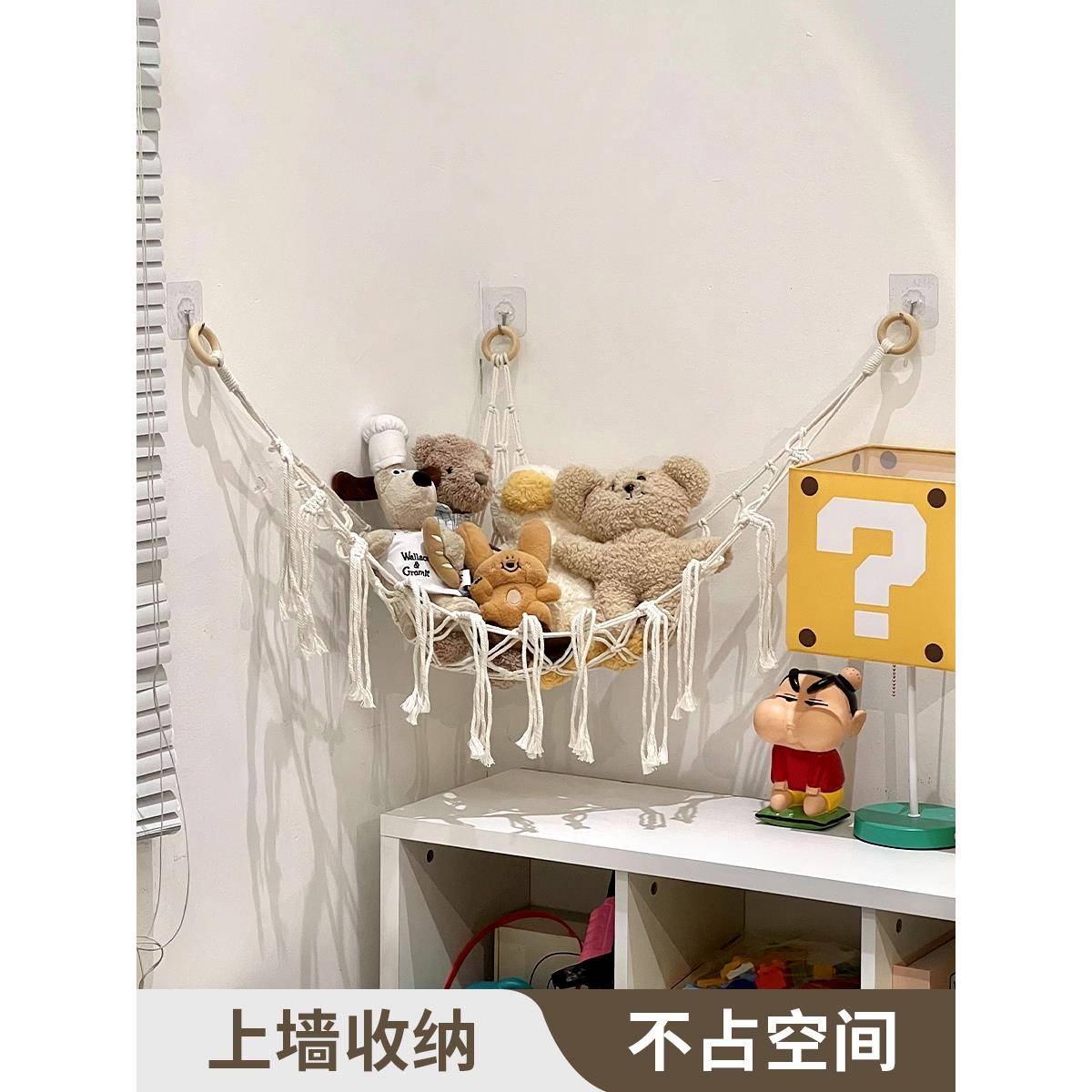 波西米亚挂布卧室床头墙上装饰挂毯墙面娃娃收纳袋房间布置背景布
