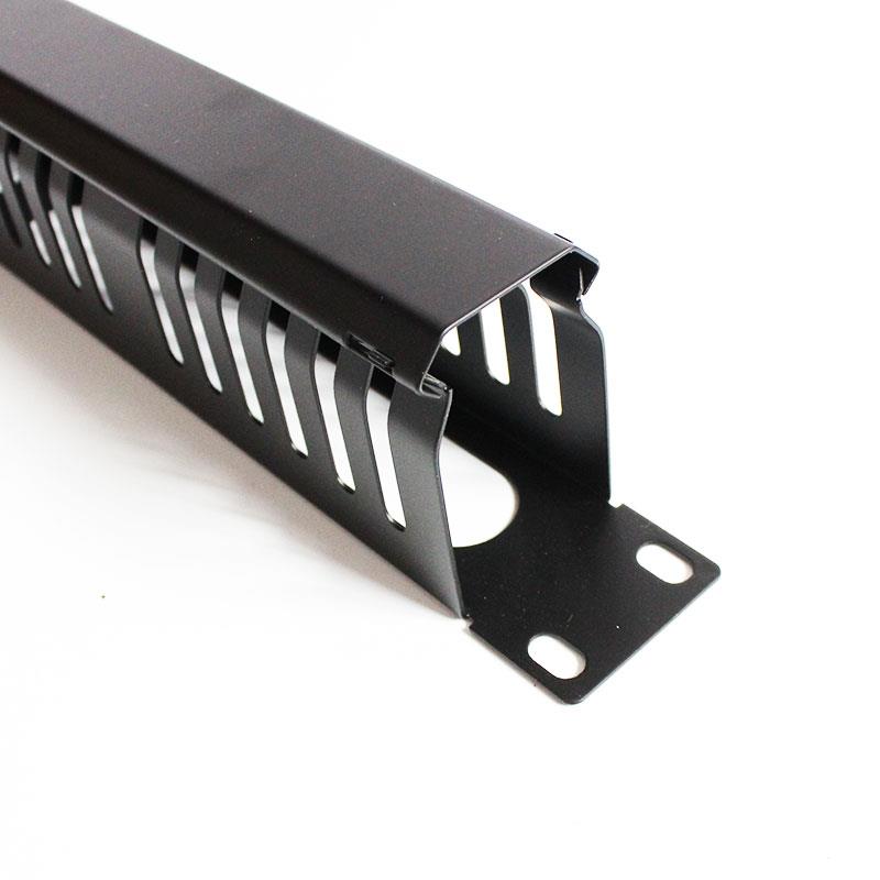 包邮加厚安普款24档48口理线架机柜理线器网络配线架电话配线架1U