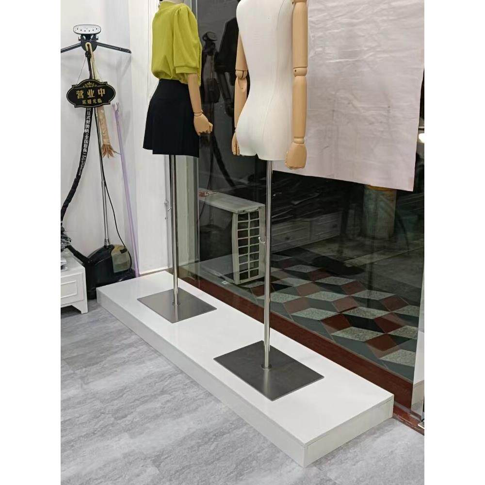 定制服装店地台橱窗模特展示台垫高台家具底座脚踩台网红直播站台