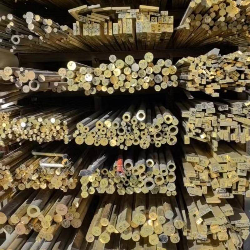 H59H62黄铜板黄铜带扁带黄铜排型材六角形黄铜棒实心圆棒黄铜方