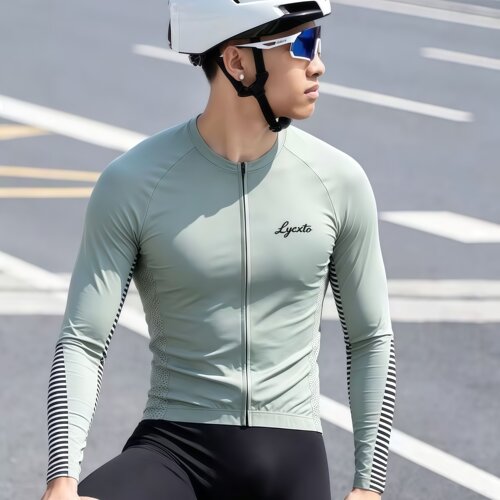 长袖骑行服2026秋季新款透气上衣