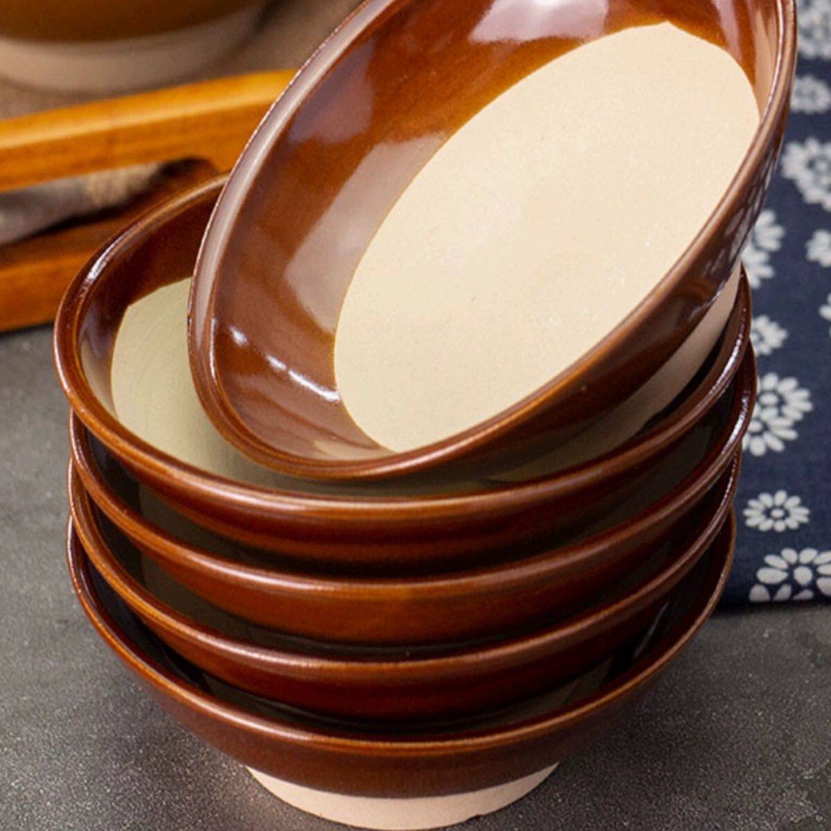 火锅店专用土碗摔酒粗糙复