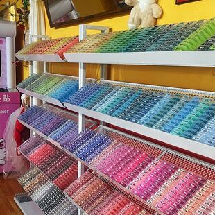 拼豆收纳架多层置物架透明整理盒架米珠材料包分装瓶DIY工具收纳