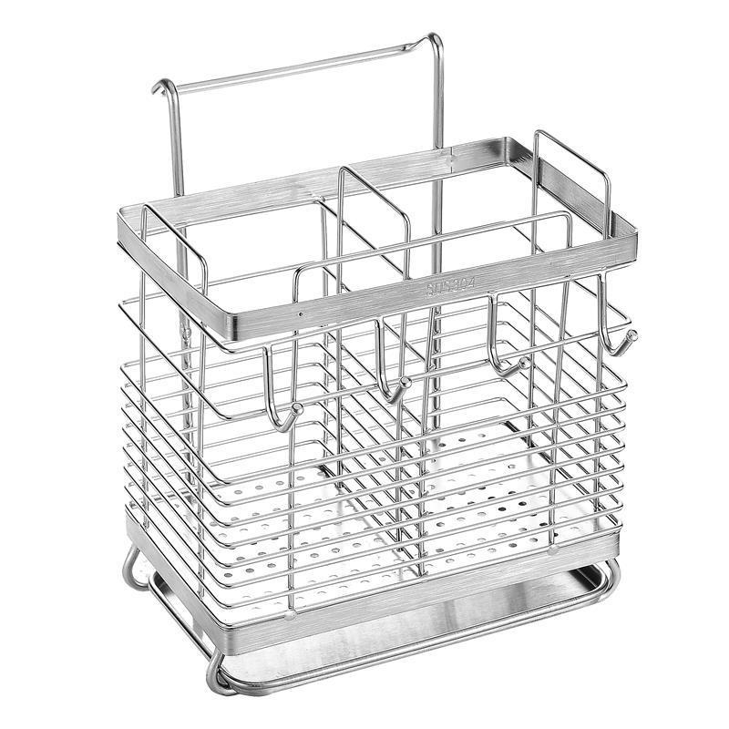 304不锈钢筷子筒快笼壁挂