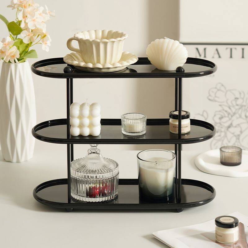 高级餐边柜桌面放杯子收纳