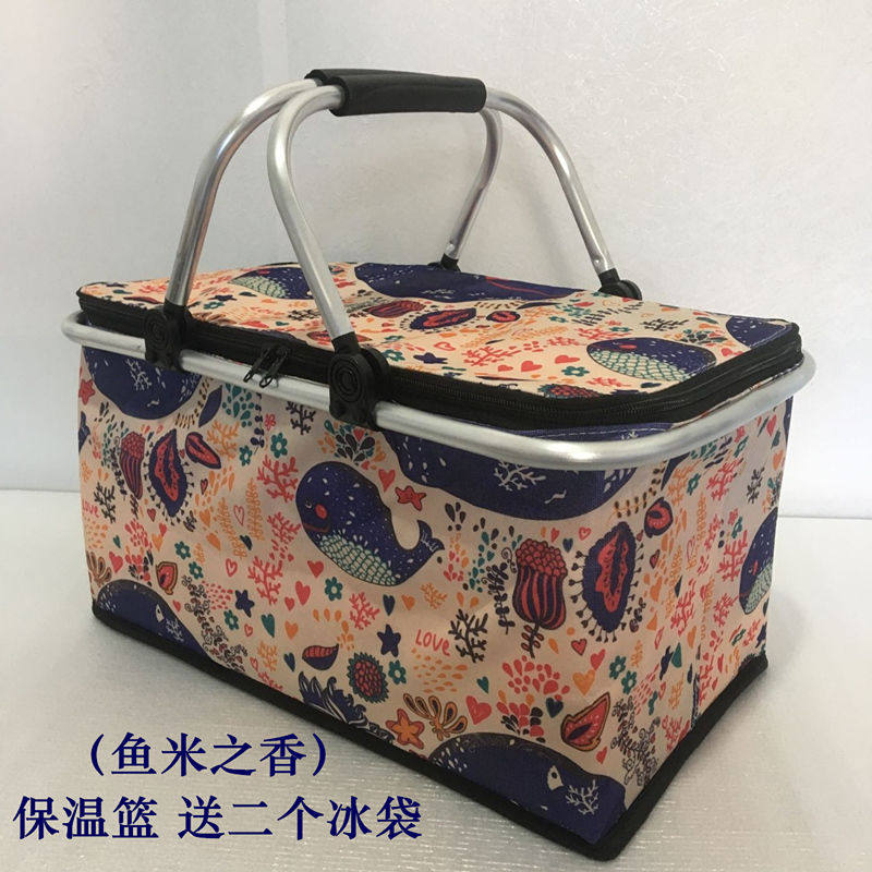 大号外卖保温包 保温篮露营必备用品户外野餐篮保温车载保冷箱