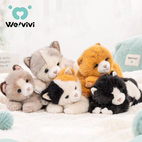 weivivi膝上猫安抚娃娃可爱猫咪