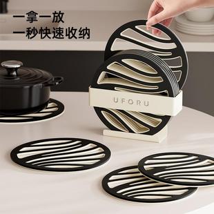 硅胶隔热垫餐桌防烫家用加热杯垫餐桌垫保温杯垫餐垫砂锅垫耐高温