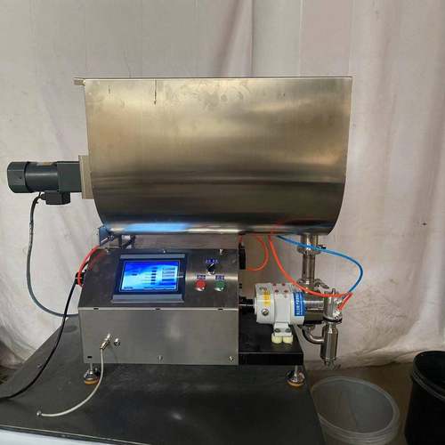 来桶试机不锈钢转子泵食品级搅拌灌装螺杆泵辣椒酱罐头计量泵