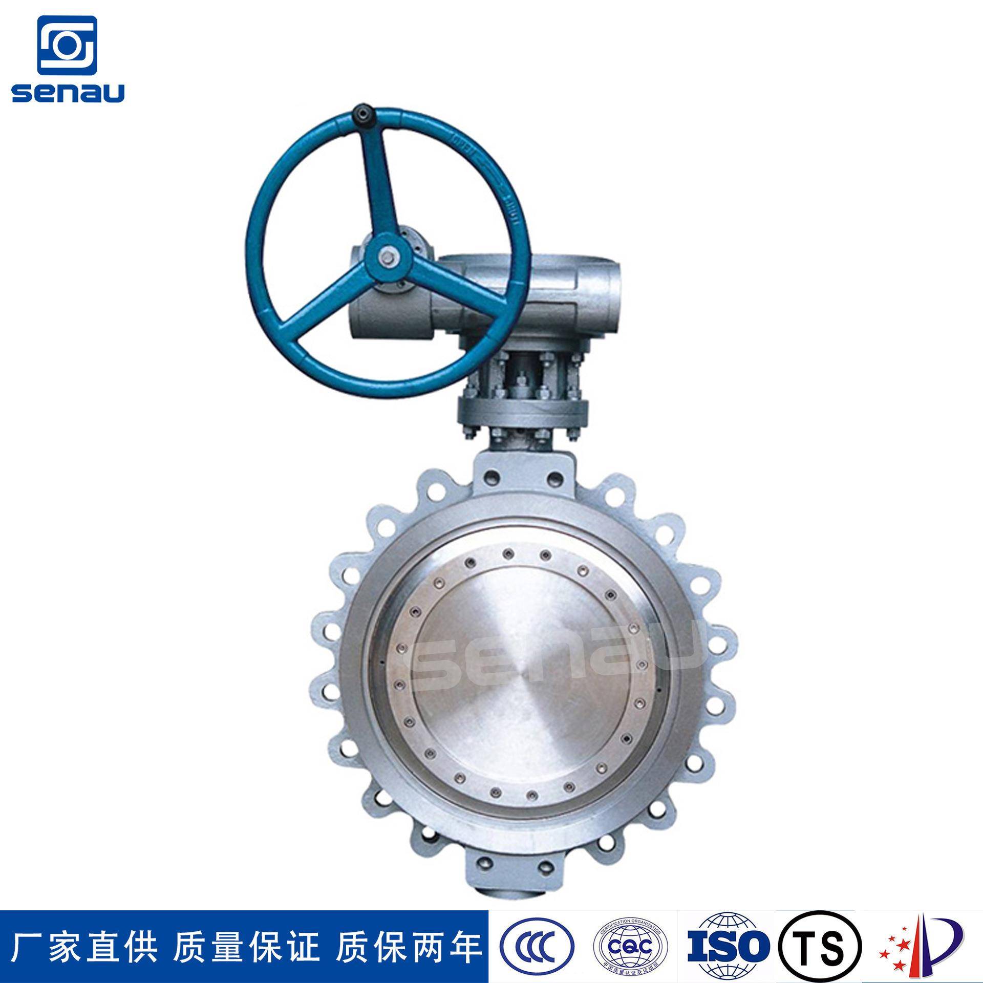 铝青铜蝶阀LTD373H凸耳式偏心蝶阀衬氟蝶阀taw气动对夹蝶阀