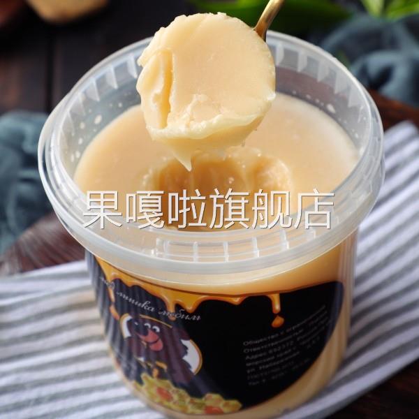 2桶纯俄罗斯原装进口网红大桶装蜂蜜野生无添加椴树蜜保温箱发货
