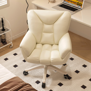 电脑椅家用舒适宿舍学生书桌椅子靠背办公椅房间梳妆台化妆沙发椅