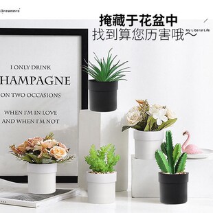厂家。花盆暗格看不出来是存钱罐特别稀奇古怪隐形不起眼的暗盒藏