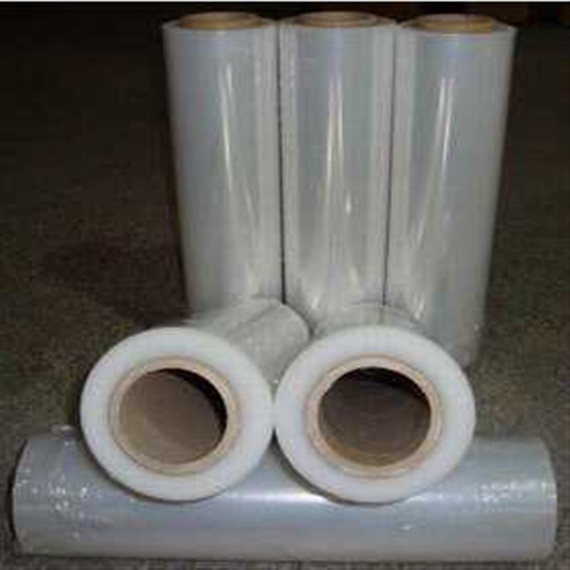 50cm宽缠绕膜PE保护膜拉伸膜塑料薄膜包装膜工业保鲜膜大卷打包膜