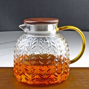 家用水壶储水大容量特大号超大冷玻璃耐高温客厅防摔泡茶壶凉水杯