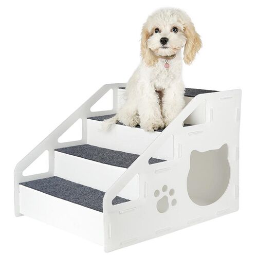 三/四爬梯宠物窝二合一拼装老年犬上沙发床狗楼梯小型犬宠物台阶