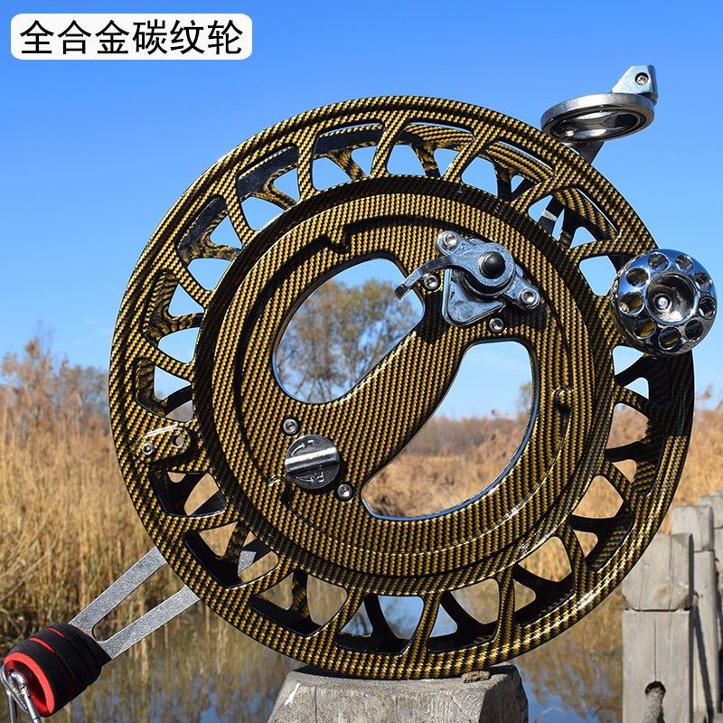 风筝轮专业风筝盘高级风筝轮盘刹车防倒转手N握轮大人专用新款手
