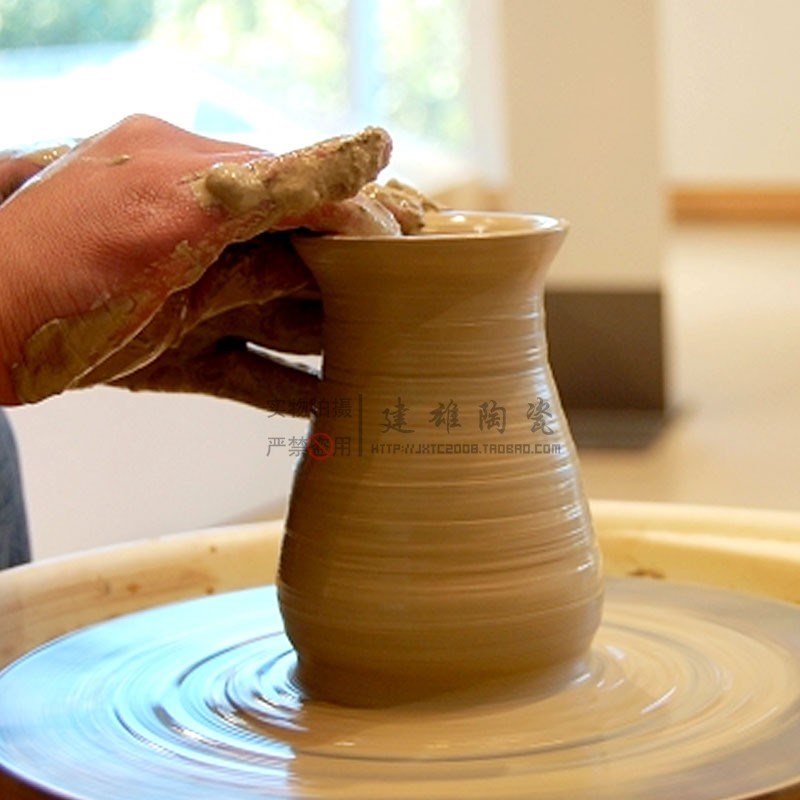 陶泥泥巴手工制作陶土泥塑diy陶土目结土水性雕塑泥紫砂粘土白泥