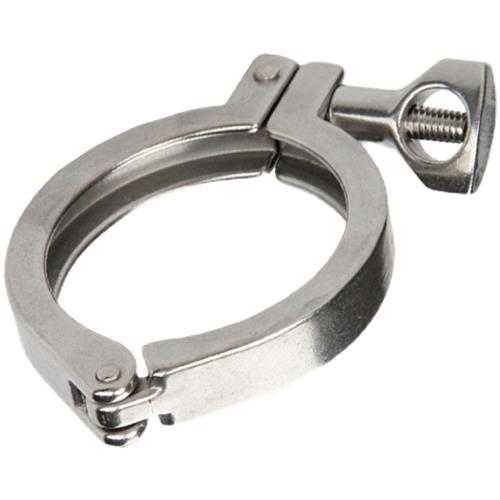 卫生级快装卡箍304/201不锈钢接头夹头抱箍快速接头端头卡扣管夹