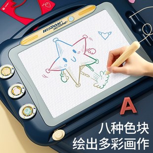 超大儿童画画板磁性写字涂鸦板彩色家用可擦小孩幼儿3岁玩具宝宝