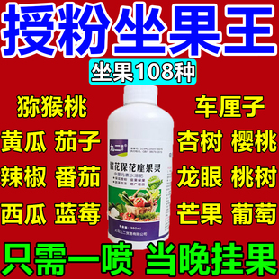强效授粉药坐果灵瓜果蔬菜果树挂果促花保花保果防落果裂果坐果灵