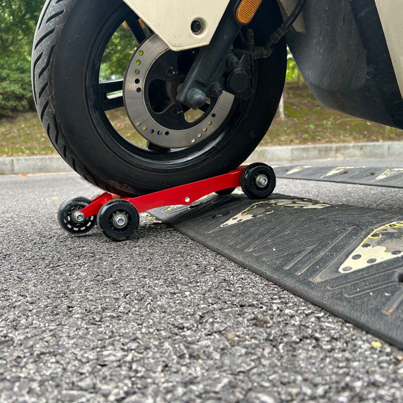 电动车瘪胎移车器定向轮挪车架物业万向轮挪车器两轮Y三轮车移车