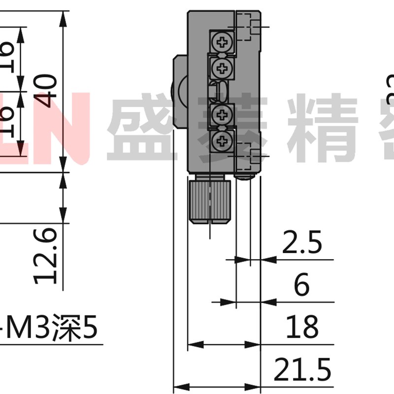 售LX40-C/C1/C2/C3/L/AR交叉导轨型高精度X轴滑台 手动位移平台
