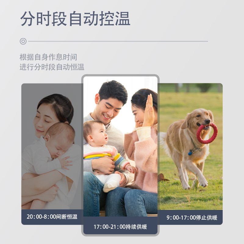 水采暖24V通用面板水地w暖温控器智能恒温液晶温控开关采暖