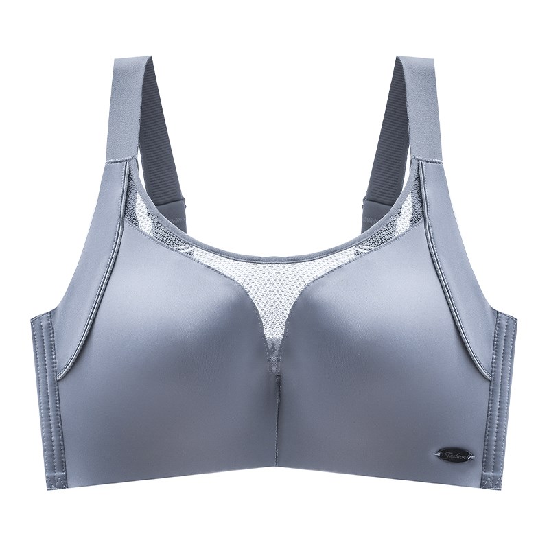 胖MM大码全罩杯95C收副乳内衣女大胸显小防下垂薄款文胸无痕胸罩