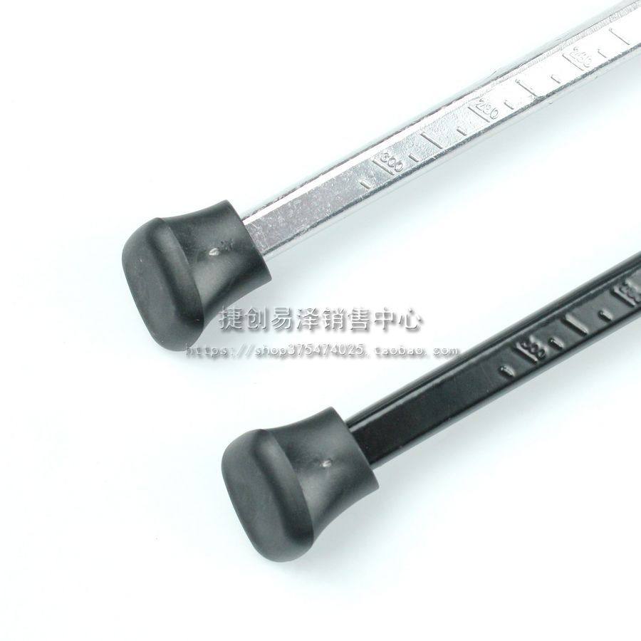 包邮脚撑山地自行车实心铝合金中支撑停车架可自己截短全长40厘米