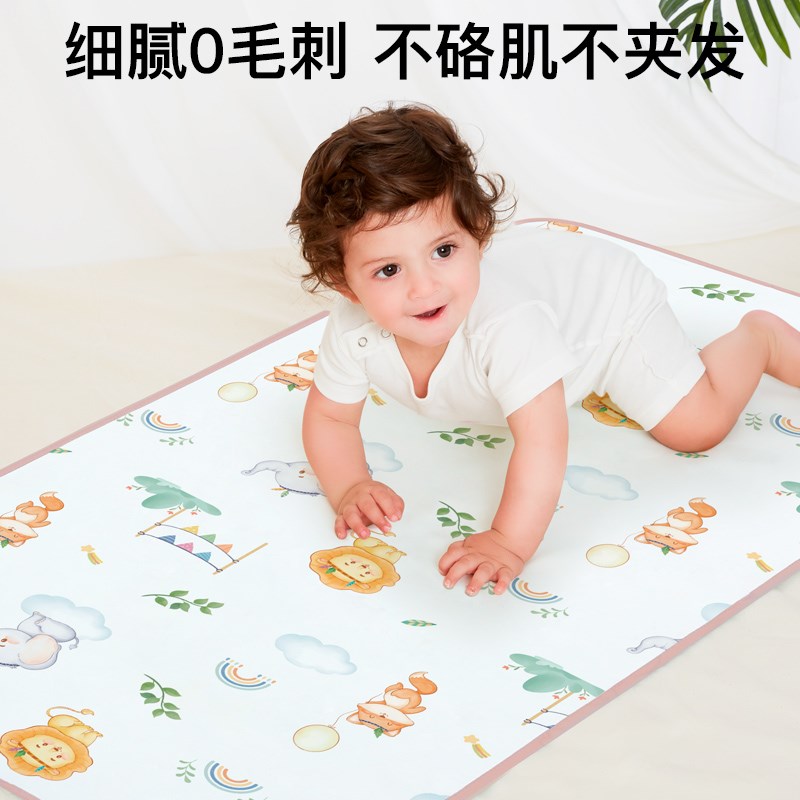 幼儿园凉席午睡席子儿童夏天小凉垫60x120宝宝床草席藤席定制