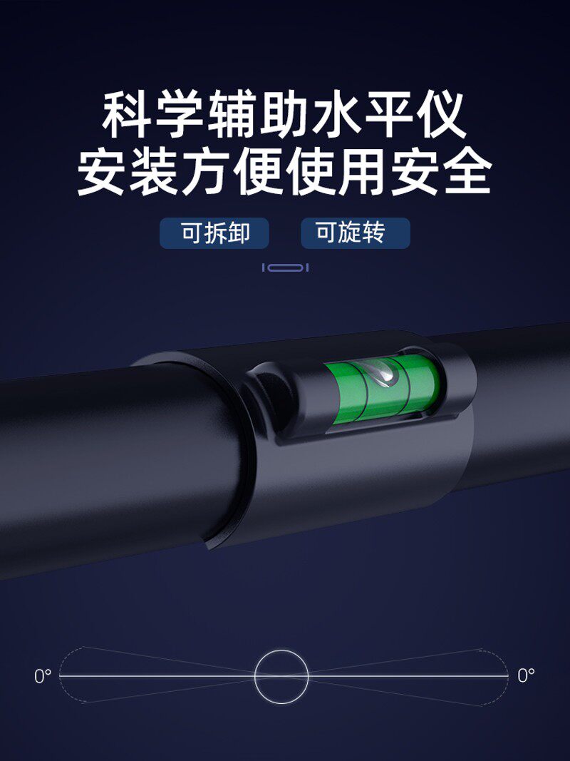 打孔伸缩杆浴帘杆罗马窗帘杆单杆晾衣杆挂衣杆收缩杆子撑杆打孔型