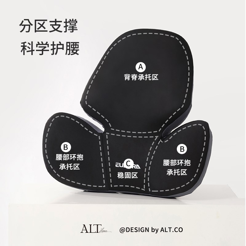 腰靠办公室座椅靠枕久坐护腰汽车椅子靠垫靠背腰部支撑车载靠背垫