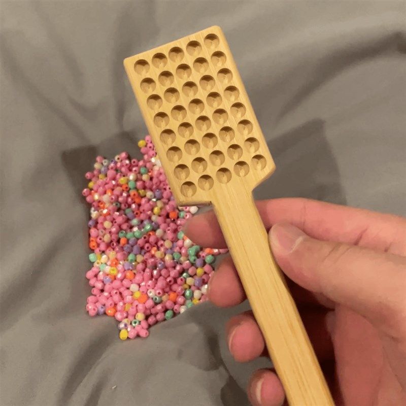 数珠板可定制点数工具数珠盘数粒板分珠盘算珠板数珠子工具分粒盘