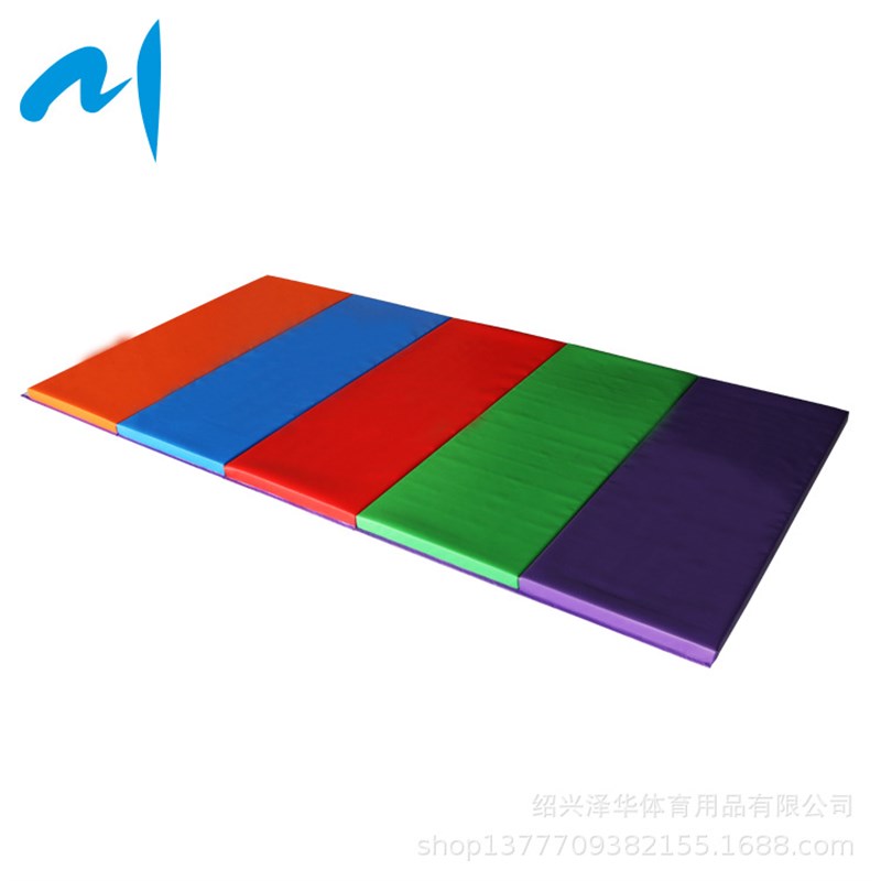 四折五折 防摔垫折叠瑜伽垫 体能训练体操垫 爬行垫舞蹈垫健身垫
