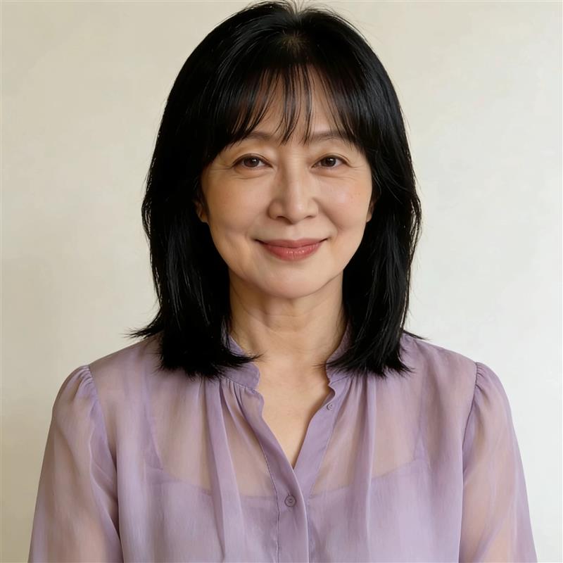 假发女中长发全真人发丝自然夏季透D气妈妈时尚短发长直发全头发